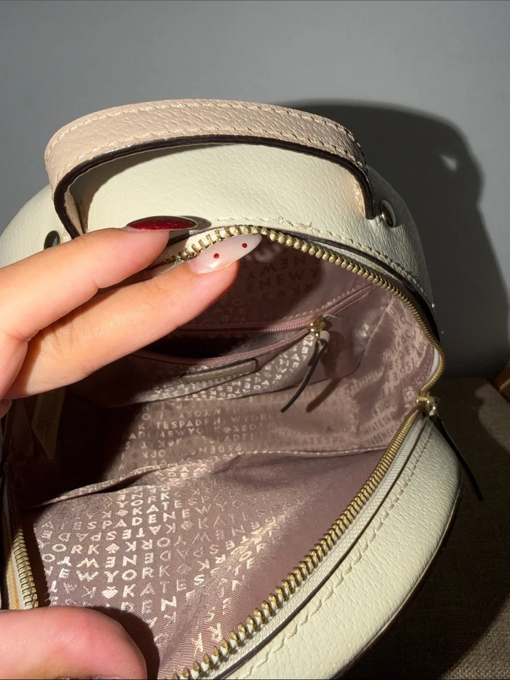 kate spade Two-Tone Mini Backpack